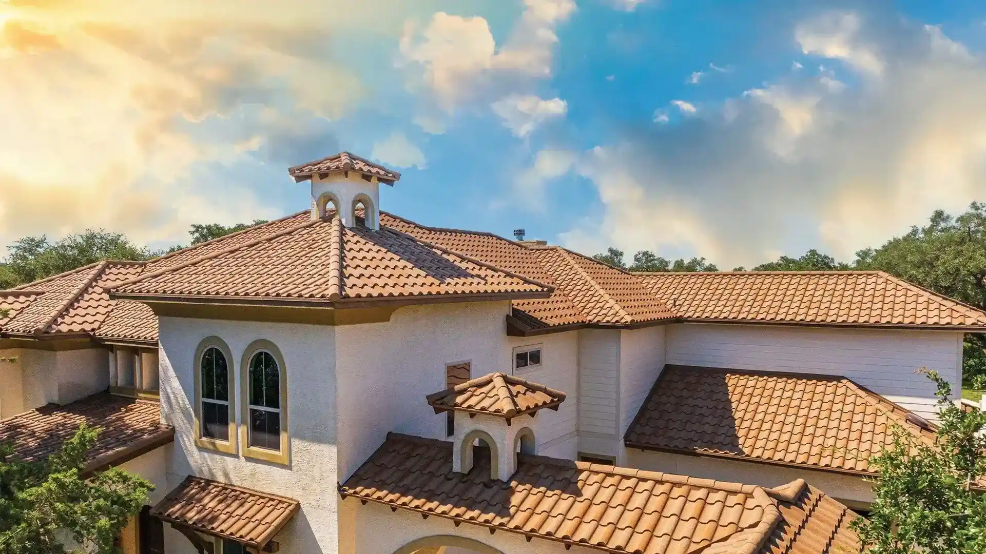 DECRA stone-coated steel roof
